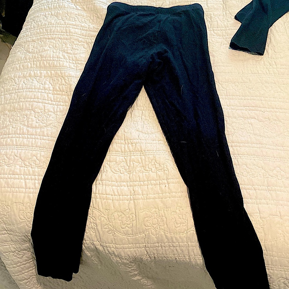 basic black leggings